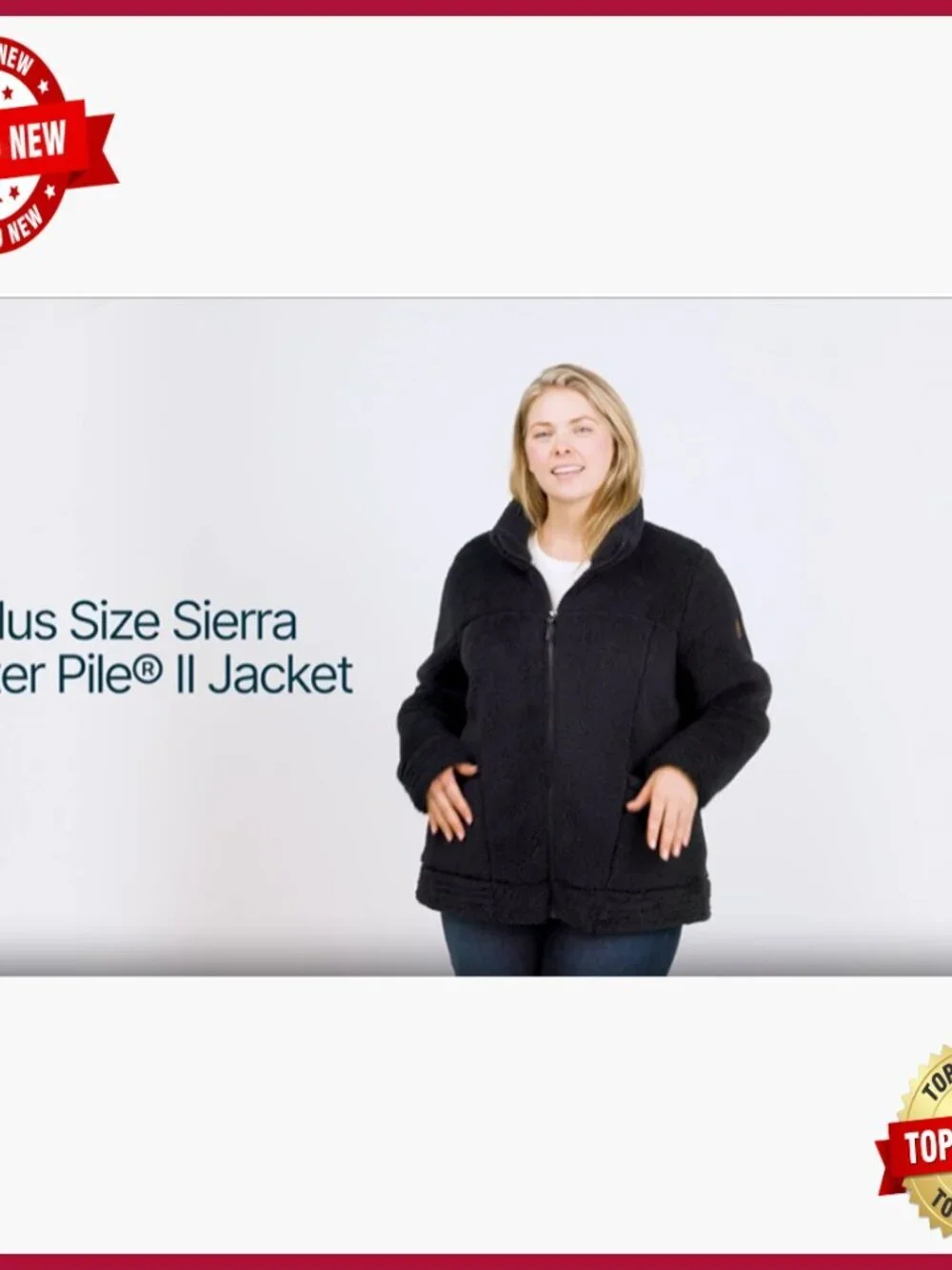 Women's Sherpa Faux Fur Fleece Jacket Long Sleeve Full Zip Casual Warm - Picture 5 of 5